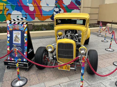ユニバーサルスタジオジャパン 車両 25周年 特別展示