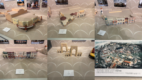 ユニバーサルスタジオジャパン ジオラマギャラリー 25周年 特別展示